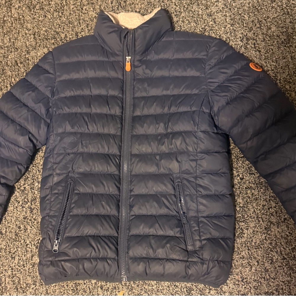 SAVE THE DUCK PUFFER JACKET LCOAT SIZE 12